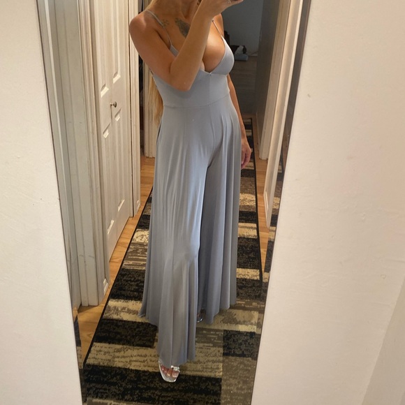 🤫 SILENCE & NOISE wide leg semi formal romper Size S - Picture 10 of 16